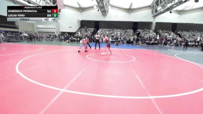 122-J2 lbs Final - Domenico Petracca, Yale Street vs Lucas Toro, Bridgewater Panthers