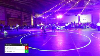 80 lbs Consi Of 4 - Adalynn Creamer, Russell Broncos vs Emery Neiman, 308 Wr Ac