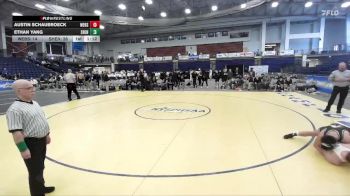 165 lbs Semifinals (4 Team) - Ethan Yang, Shenendehowa vs Austin Schaubroeck, Webster Schroeder High Sch