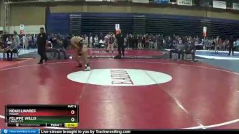 132 lbs Cons. Round 6 - Felippe Willis, Canon City vs Noah Linares, Mullen