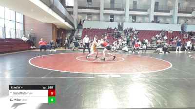 184 lbs Consi Of 4 - Toby Schoffstall, Virginia Military Institute vs Chase Miller, UNAFF