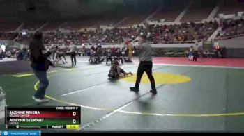 107 lbs Cons. Round 2 - Jazmine Rivera, Willow Canyon vs Adilynn Stewart, Cactus