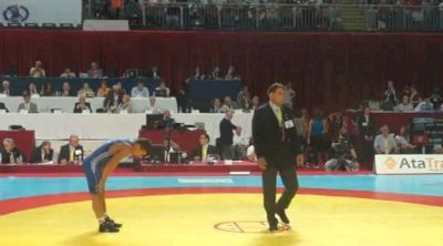 66 lbs consolation Jabrayil Hasanov AZE vs. Leonid Bazan BUL