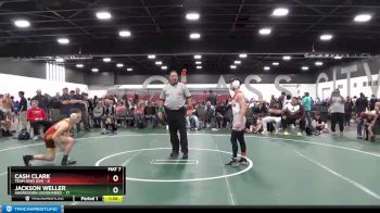 129 lbs Placement Matches (8 Team) - Cash Clark, Team Ohio (OH) vs Jackson Weller, Aggression Legionaries