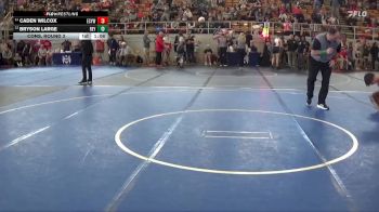 146 lbs Cons. Round 3 - Caden Wilcox, Elgin Comets Youth Wrestling vs Bryson Large, Reynoldsburg