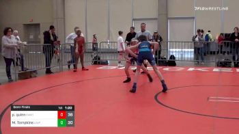 97 lbs Semifinal - Parker Quinn, Broad Axe White ES vs Mason Tompkins, Level Up ES