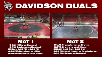 141 lbs Round 3 - Michael Olson, North Dakota State vs Marley Washington, Davidson