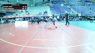 103 lbs Round 1 (16 Team) - Karina Vang, Doane vs Liana Ferreira, Southern Oregon University