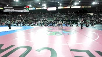 6A 138 lbs Champ. Round 1 - Cody Dance, Rigby vs Jordan Loya, Madison