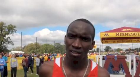 Frosh Lawi Lalang Arizona 1st & course record 23:15 Men's D1 Roy Griak Invite