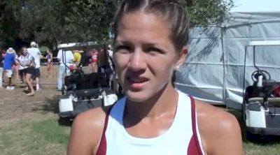 Tara Erdmann, 3rd place in the women's race at the 2011 Stanford CC Invitational