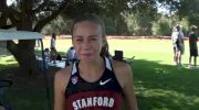 Stephanie Marcy, 5th place in the women's race at the 2011 Stanford CC Invitational