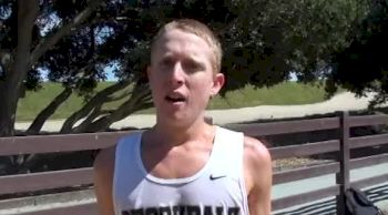 Cameron Miller, 2nd place in the HS boy's seeded race at the 2011 Stanford CC Invitational