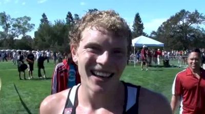 Jake Riley, 2nd place in the men's race at the 2011 Stanford CC Invitational