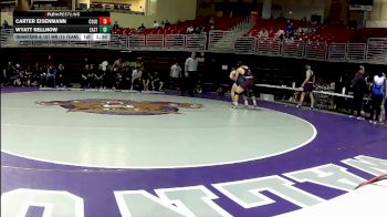150 lbs Quarters & 1st Wb (16 Team) - Carter Eisenmann, Columbus vs Wyatt Sellnow, Cheyenne East