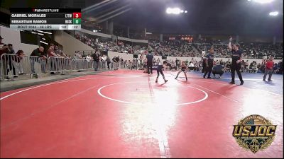 46 lbs Round Of 16 - Gabriel Morales, L-Town Titans vs Sebastian Ramos, Husky Wrestling Club