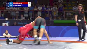 60 kg 1/8 Final - Abolfazl Mirshekar, Iran vs Avtandil Mamaladze, Georgia