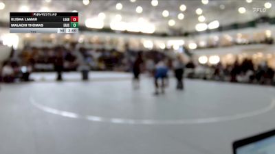 285 lbs 2nd Wrestleback (16 Team) - Malachi Thomas, Eastside Hs vs Elisha Lamar, Locust Grove