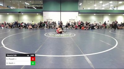 157 lbs Round Of 128 - Declan Koch, WI vs Ethan Powell, NC