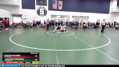 220 lbs Cons. Round 7 - Christian Davidson, Paso Robles vs Austin Hulsizer, Fullerton