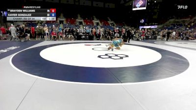 144 lbs Champ. Rd Of 64 - Brayden Williams, PA vs Xavier Gonzalez, SC