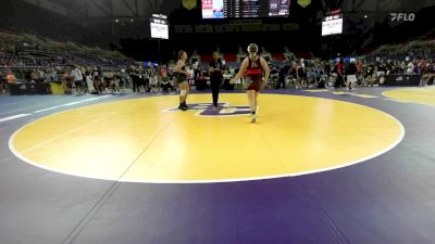 170 lbs Cons 8 #2 - Kendall Wagner, PA vs Elizabeth Madison, OH