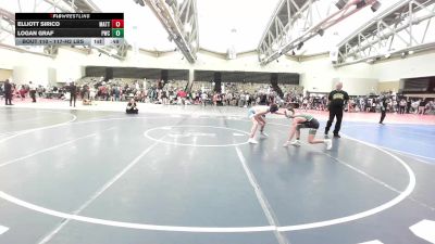 117-H2 lbs Semifinal - Elliott Sirico, Mattituck Wrestling vs Logan Graf, Prime Wrestling Club