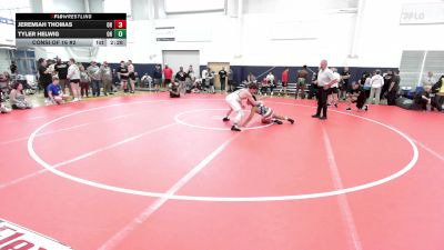 C-138 lbs Consi Of 16 #2 - Jeremiah Thomas, OH vs Tyler Helwig, OH
