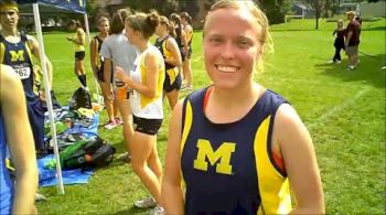 Mollie Pozolo, 1st, and Natasha Boruszok, 3rd, Michigan-Ann Arbor