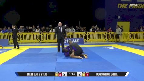 Donavon Nigel Greene vs Gregie Bert A. Viteño 2025 Pan IBJJF Jiu-Jitsu No-Gi Championship