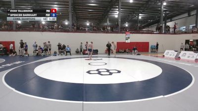 61 kg Cons. Quarters - Evan Tallmadge, Pittsburgh Wrestling Club vs Spencer Barnhart, Pennsylvania RTC