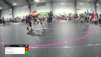 170 lbs Round 1 - Maggie Devine, RPA Wrestling vs Hannah Crowe, Northeast Georgia Mat Monstars