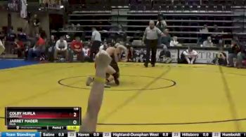 138 lbs Champ. Round 1 - Colby Hurla, Rossville vs Jarret Mader, Ellis