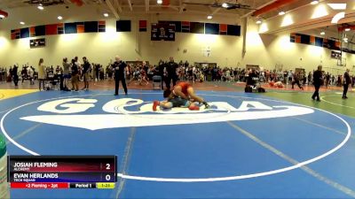 165 lbs Round 1 - Josiah Fleming, Alchemy vs Evan Herlands, Tech Squad