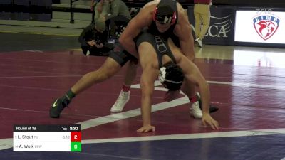 197 lbs Round Of 16 - Luke Stout, Princeton vs Aaron Wolk, Brown