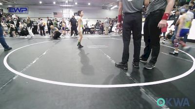 70 lbs Quarterfinal - Stetson Jefferson, Raw Wrestling Club vs Isaiah Mattox, Salina Wrestling Club