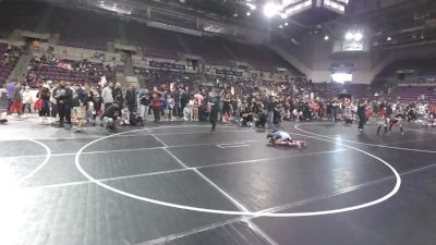 63.7-67 lbs Quarters - Valentina Martinez, Pomona Wrestling Club Colorado vs Isabelle Lopez, Brighton Wrestling Club