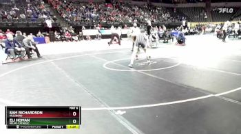 165 Class 3 lbs Semifinal - Sam Richardson, Hillsboro vs Eli Homan, Helias Catholic