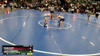 133 lbs Cons. Round 3 - Tyler Flynn, Concordia (Neb.) vs Lance Olberding, Southeast Community College