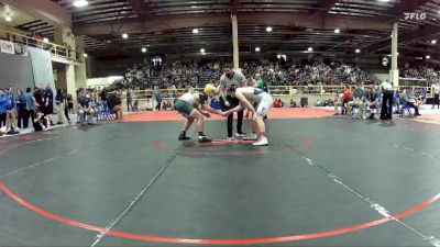 190 lbs Quarterfinal - Gabrian Myers, Lake Mead Christian Academy vs Jared Mendoza, Battle Mountain