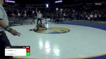 132 lbs Consolation - Jacob Perez, Monache vs Elijah Cortez, Gilroy