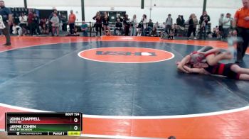 96-104 lbs Quarterfinal - John Chappell, Bulls WC vs Jayme Cohen, Built By Brunson