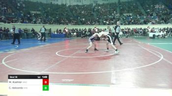 100 lbs Round Of 64 - Max Koehler, Union vs Cale Holcomb, Chickasha Wrestling