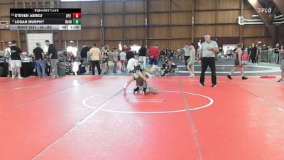 95 lbs 3rd Place - Steven Abreu, Gps Wrestling vs Logan Murphy, Rush Henrietta