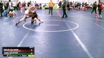 119 lbs Cons. Round 5 - Owen Walraven, Mattawan HS vs Nolan Callahan, Beat The Streets Chicago MDW