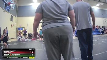 85/90/12u&15u80 Round 5 - Avalie Gantt, White Knoll vs Bella 💃 Johnson, Crystal Coast Grapplers