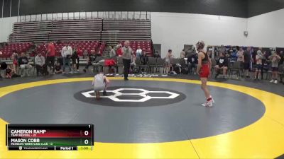 75 lbs Quarterfinals (8 Team) - Cameron Ramp, Team Revival vs Mason Cobb, Patriots Wrestling Club