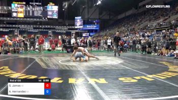 160 lbs Rnd Of 128 - Gabriel James, Nebraska vs Alexander Hernandez, California