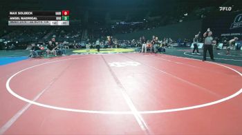 3A Boys 106 lbs Cons. Round 3 - Max Solbeck, Harrisburg Boys vs Angel Madrigal, Riverside (Boardman) Boys