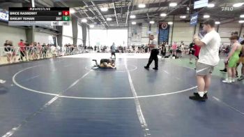 106 lbs Rr Rnd 1 - Brice Rasberry, MF Army vs Shelby Tuhari, Team Shutt Nation